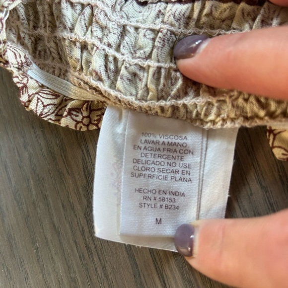 Anthropologie Revolve Boemo Boho Hippie Multi Pattern Maxi Sundress Size M - Picture 13 of 15